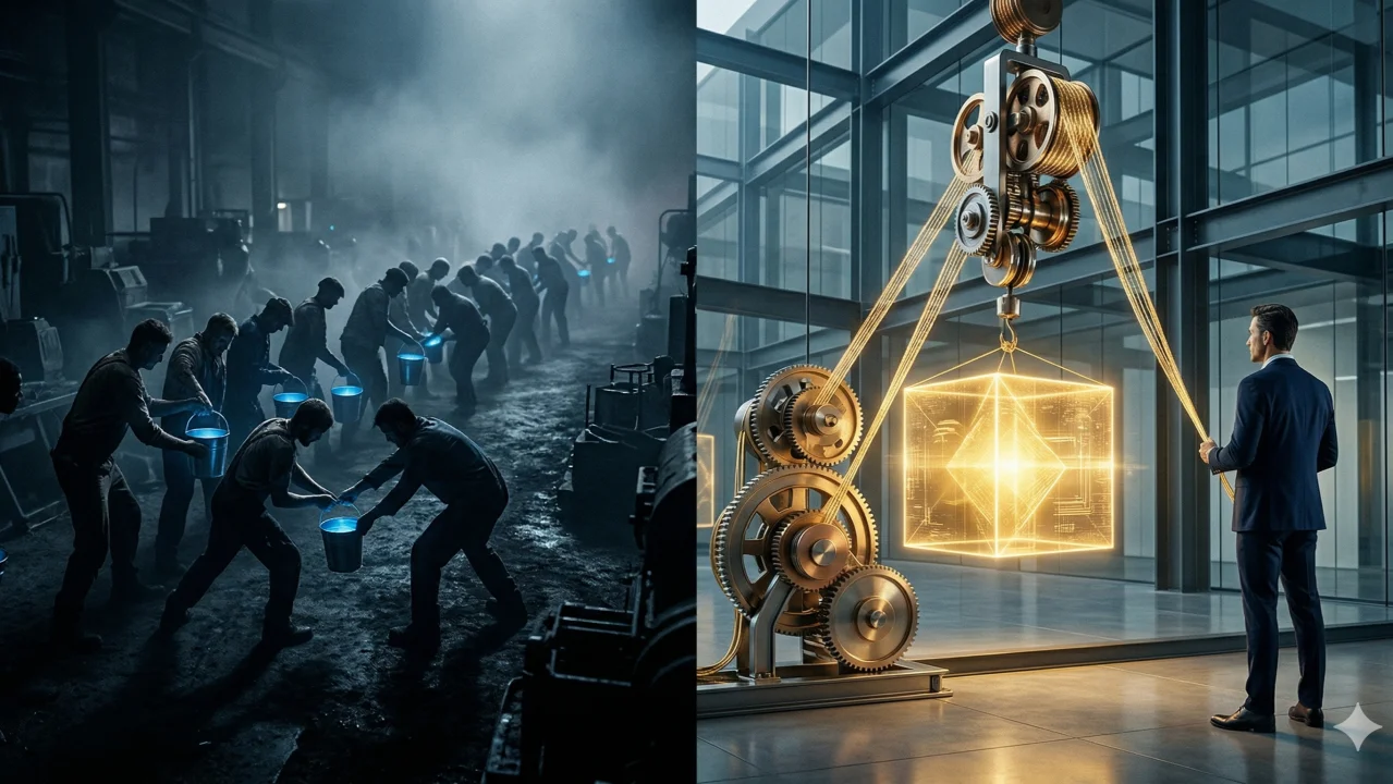 From Scale to Leverage