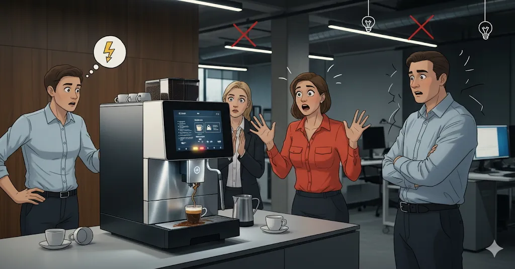 Two thousand dollar coffee machine